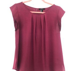 Burgundy Blouse